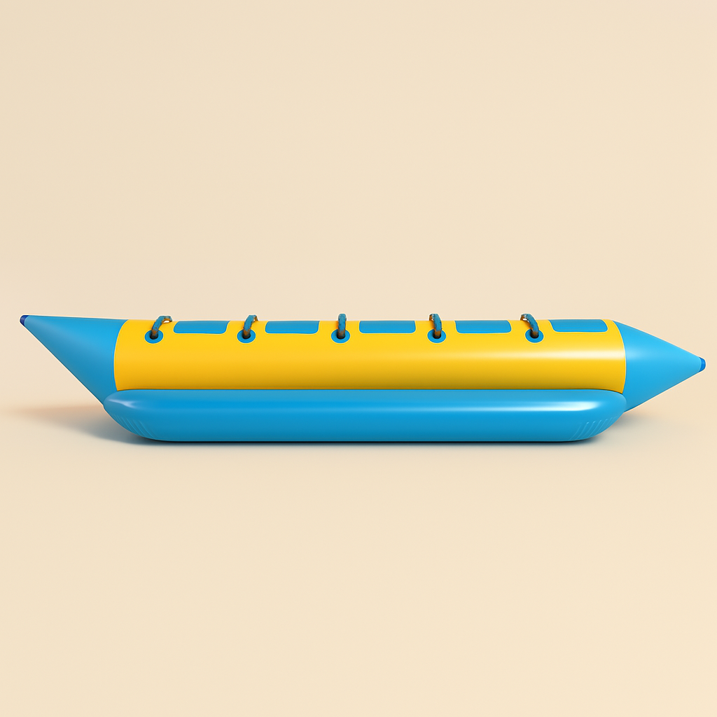 Opblaasbare Bananenboot 6/8/10 Personen – Watersport voor Kinderen