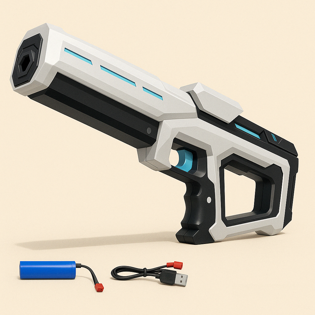 Elektrisch Waterpistool voor Kinderen & Volwassenen – Oplaadbaar