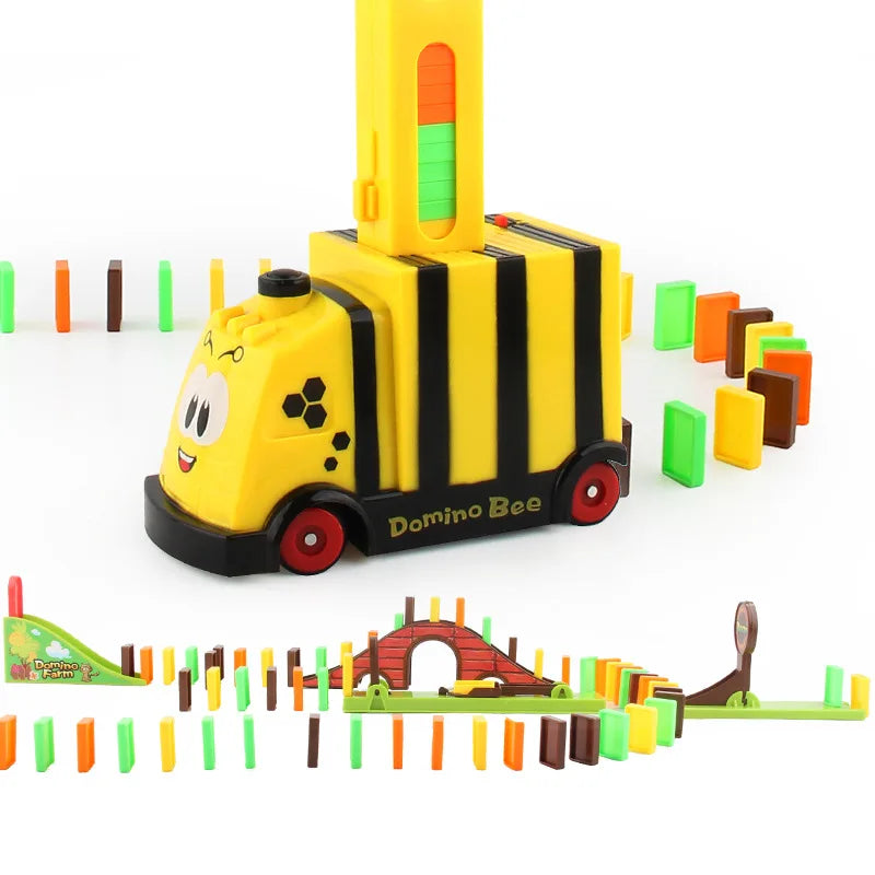 Trein Domino Speelgoed – Automatisch Domino Leggen voor Kinderen