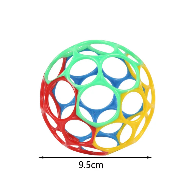 Montessori Babyballen – Zacht Rubber Speelgoed – 6+ Maanden