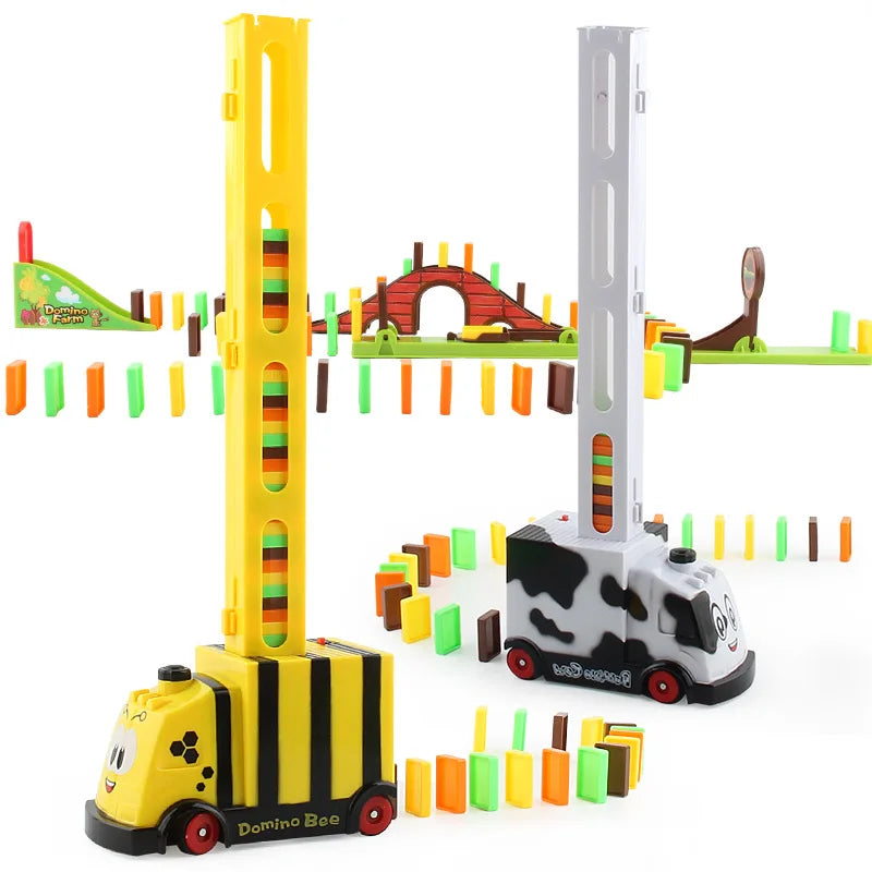 Trein Domino Speelgoed โ Automatisch Domino Leggen voor Kinderen