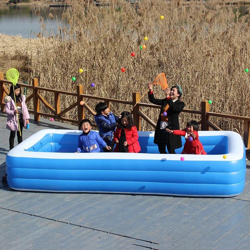 Opblaasbaar Zwembad Groot – Baby & Kinderbad PVC – 0-12 Jaar