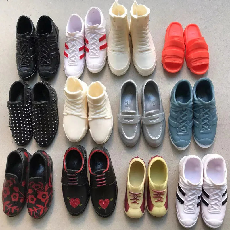 Ken Pop Schoenen – Mannelijke Mode Schoeisel voor 1/6 Poppen