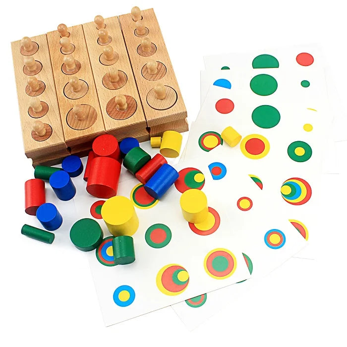 Montessori Houten Speelgoed โ Educatief & Kleurrijk โ 3-6 Jaar