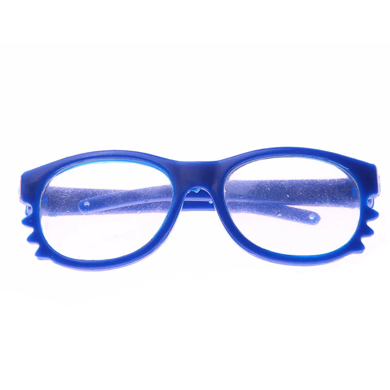 Poppenbril Set 10 Kleuren – Accessoires voor 18 Inch & 43 cm Poppen