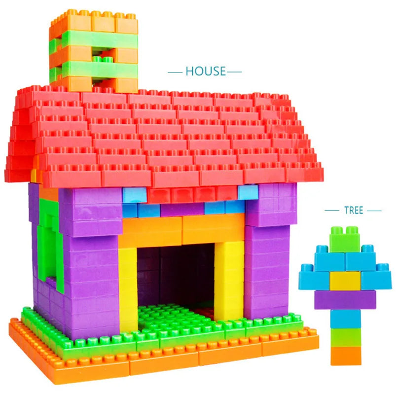 160 Stuks Bouwstenen โ LEGO Compatibel Speelgoed (ABS Plastic)