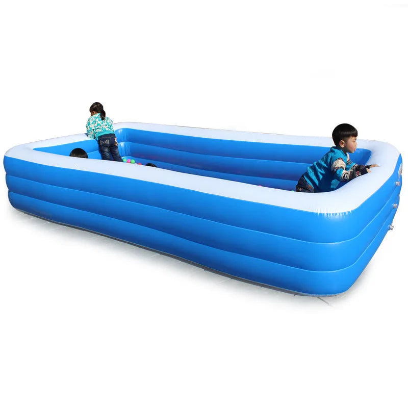 Opblaasbaar Zwembad Groot – Baby & Kinderbad PVC – 0-12 Jaar