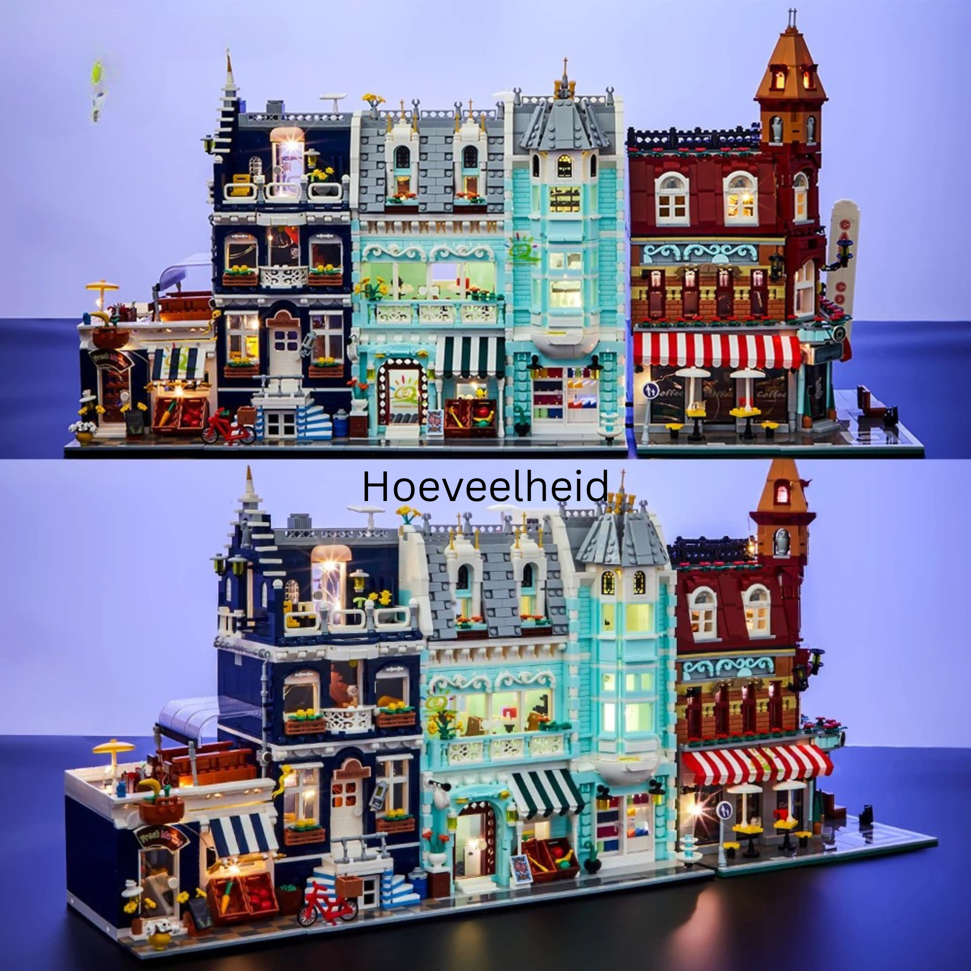 City Corner Coffee Bouwset – Mini Café Speelgoed | 14+ | MOC Style