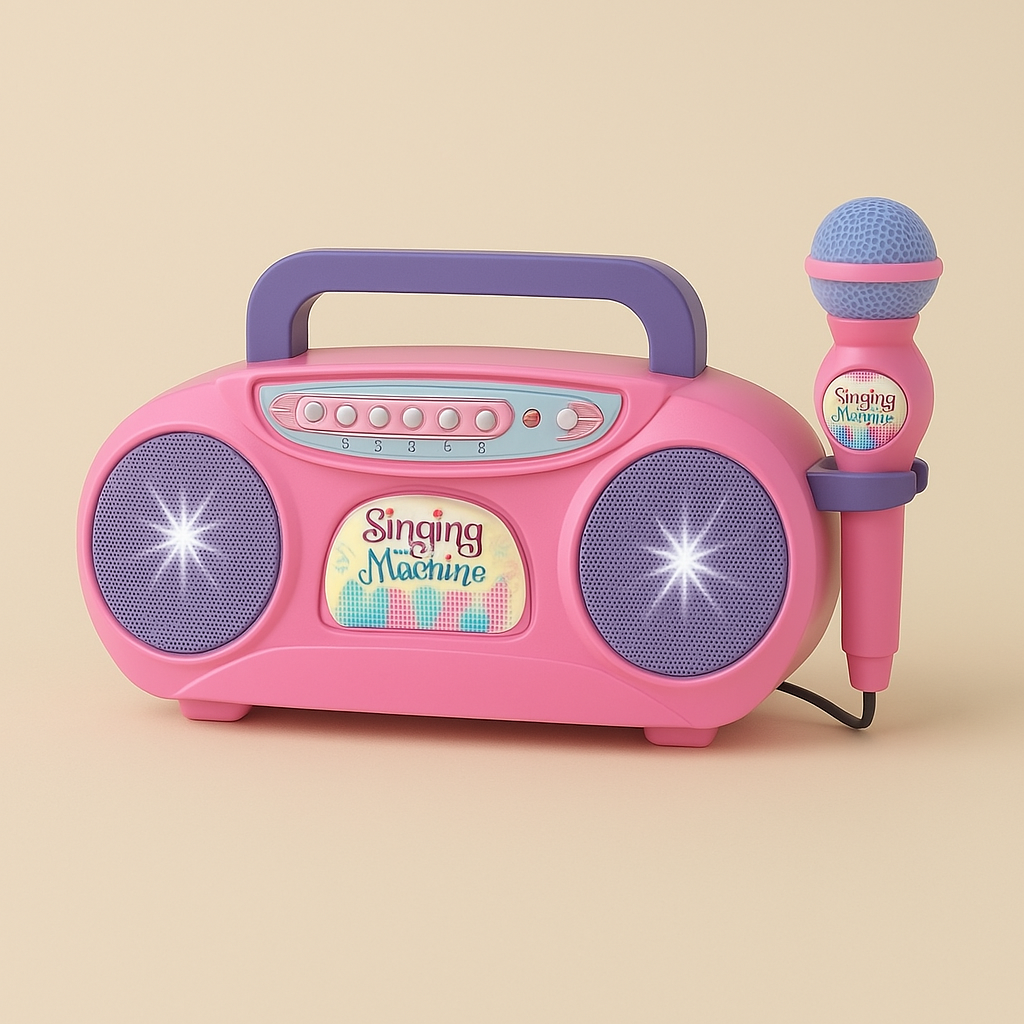 Kinder Karaoke Microfoon – Zing & Speel Muziekspeelgoed (3-6 jaar)