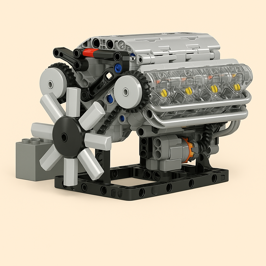 Mold King 10088 Technische Bouwset – Gemotoriseerd LEGO Model (14+)