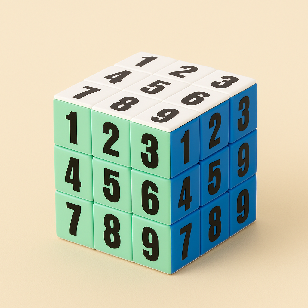 3D Magische Kubus 3x3 – Klassieke Puzzel voor Kinderen & Volwassenen