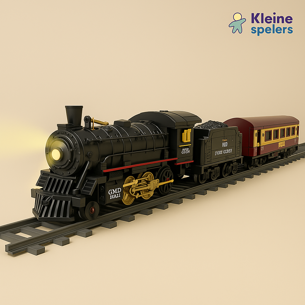 RC Stoomtrein met Rook & Geluid – Afstandsbedienbare Treinset Kinderen