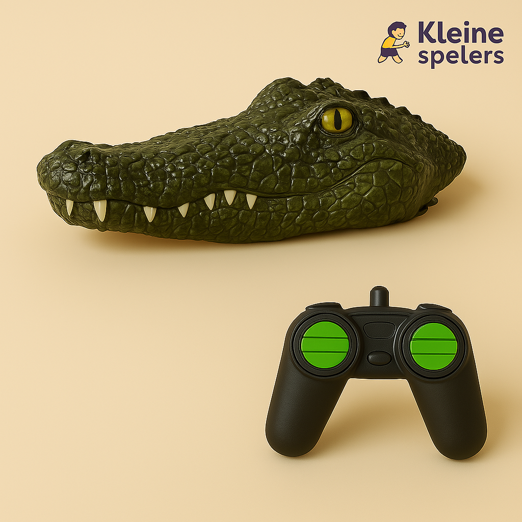 RC Krokodil Boot – Realistisch Hoofd & Afstandsbediening – Voor Buiten