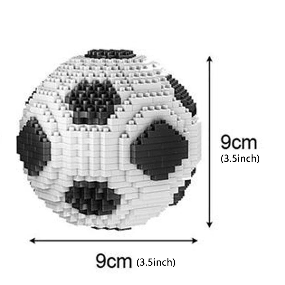 Sport DIY Mini Bouwstenen – Voetbal & Basketbal Set (14+ jaar)