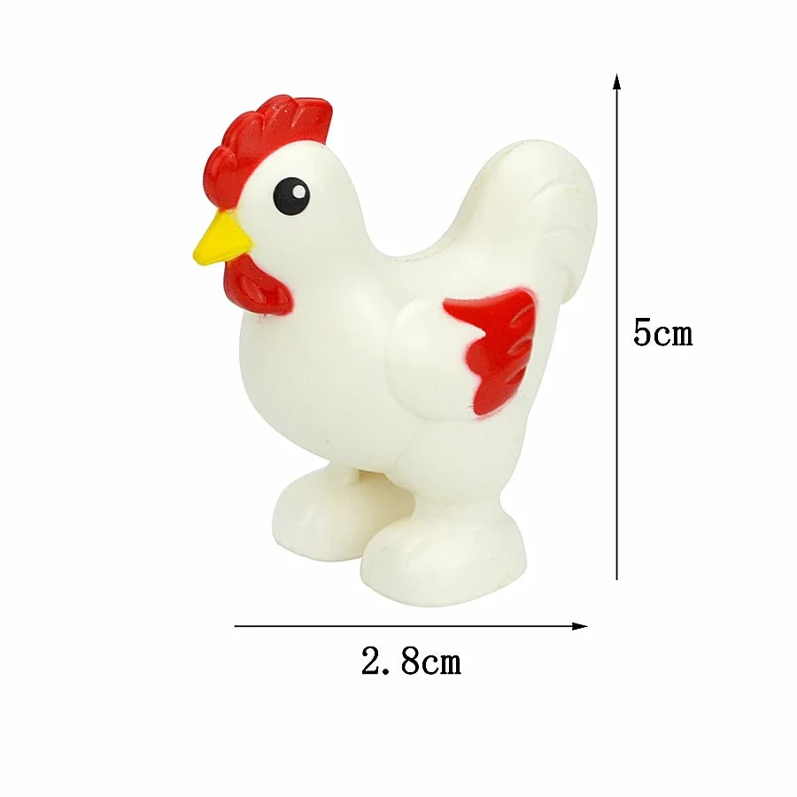 Dieren Bouwstenen Kind – 72x Grote Duplo Blokken Set (3+ Jaar)