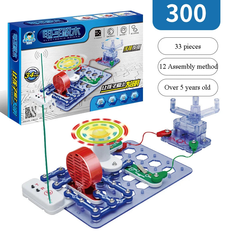 ANU Elektronische Circuit Bouwset – Educatief STEM Speelgoed (14+)