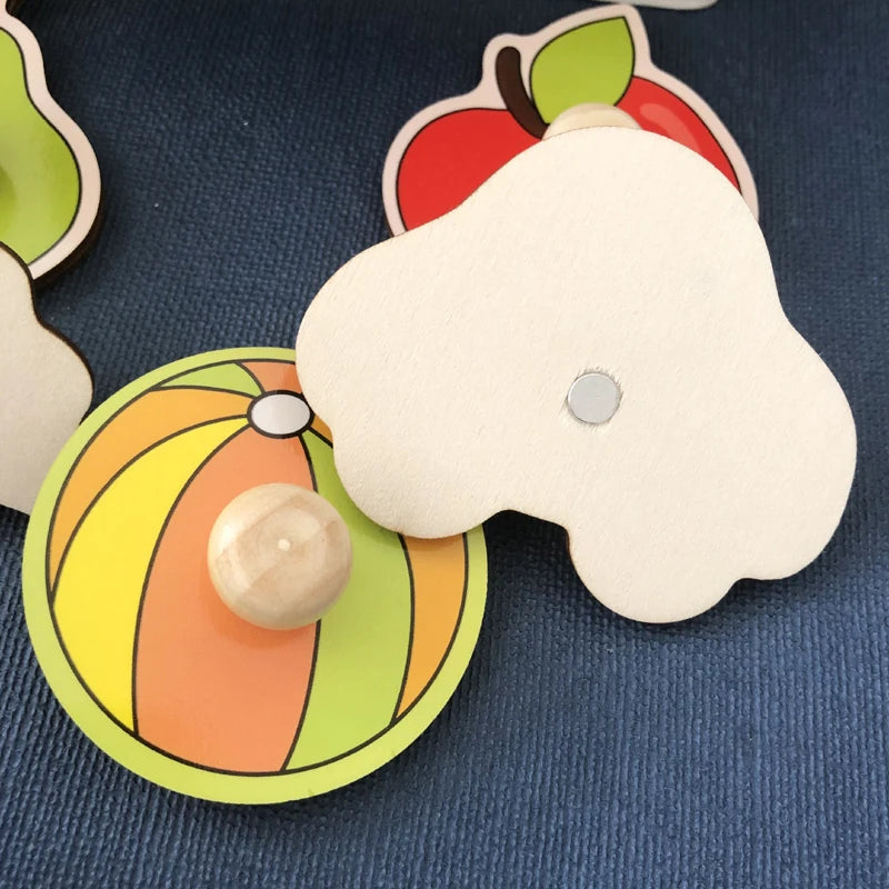 Montessori Houten Puzzel – Leren voor Baby’s & Peuters (1-4 jaar)