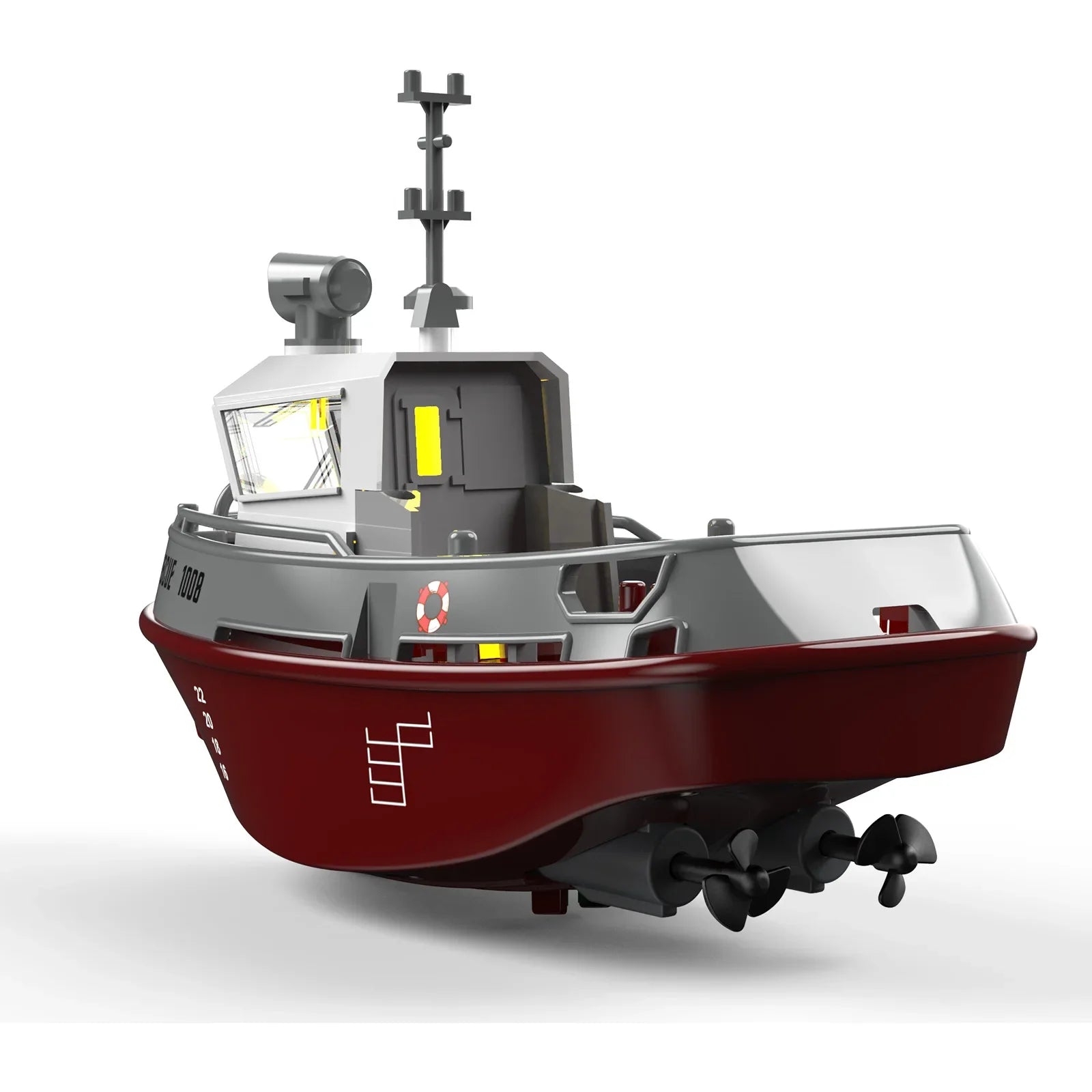 S820 RC Brandweerboot 2.4G – Waterstraal & 20 min Speeltijd