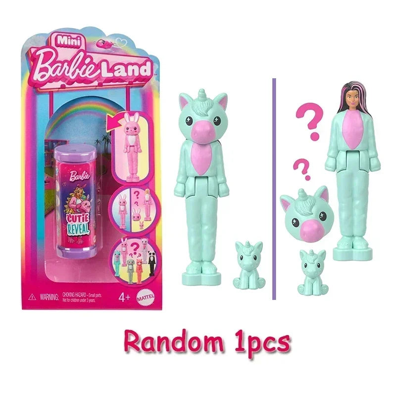 Mini BarbieLand Pop – 3.8 cm Barbie in 1/6 Schaal voor Verzamelaars