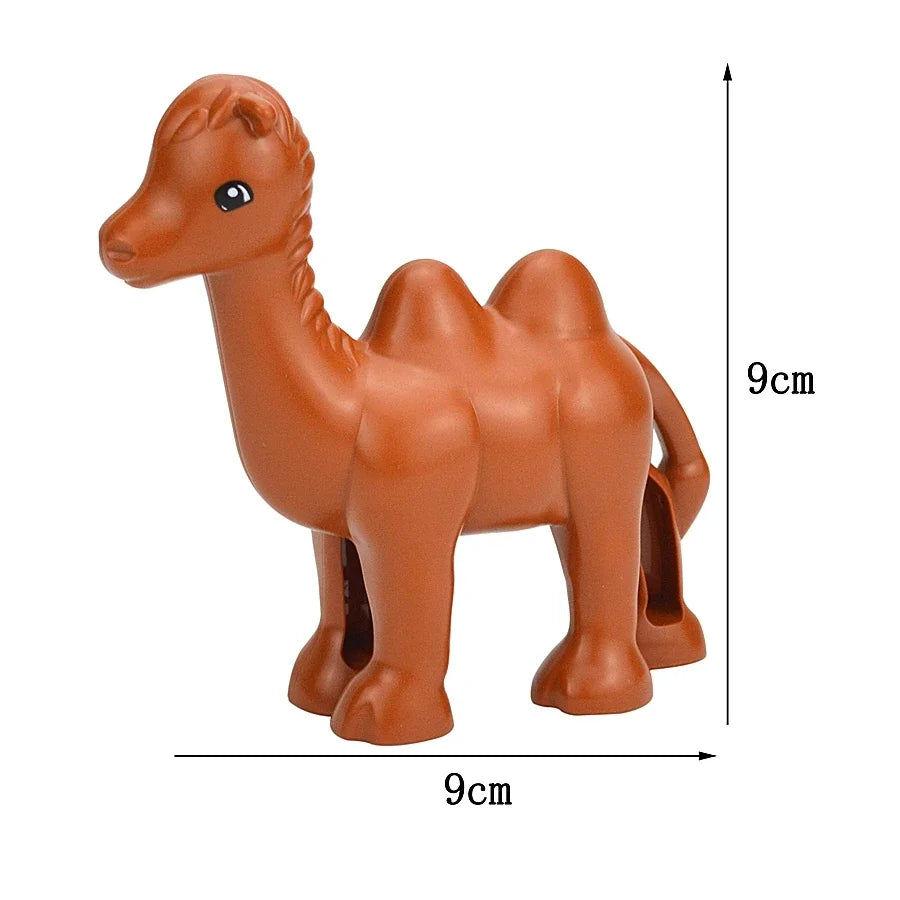 Dieren Bouwstenen Kind – 72x Grote Duplo Blokken Set (3+ Jaar)