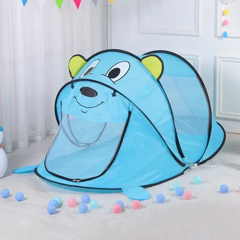 Opvouwbare Kindertent Tijger – Cartoon Speeltent Binnen & Buiten 0–12 Jaar