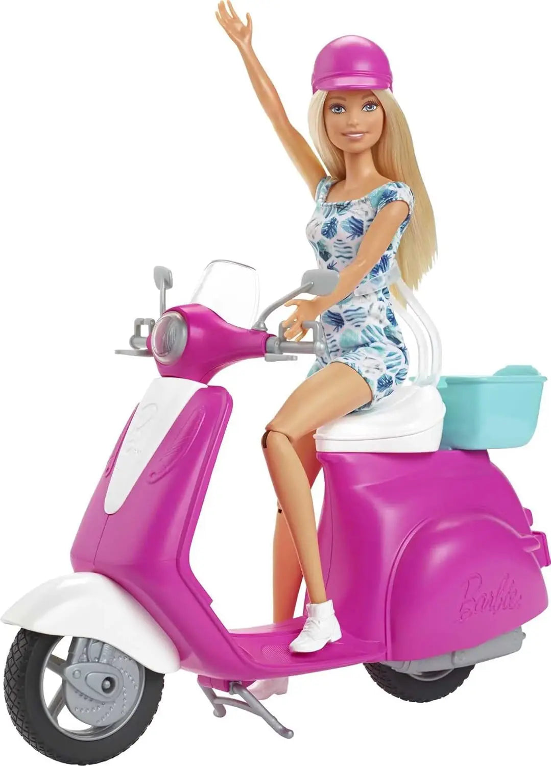 Barbie Motorfiets Roze – Speelgoedvoertuig voor Barbiepoppen