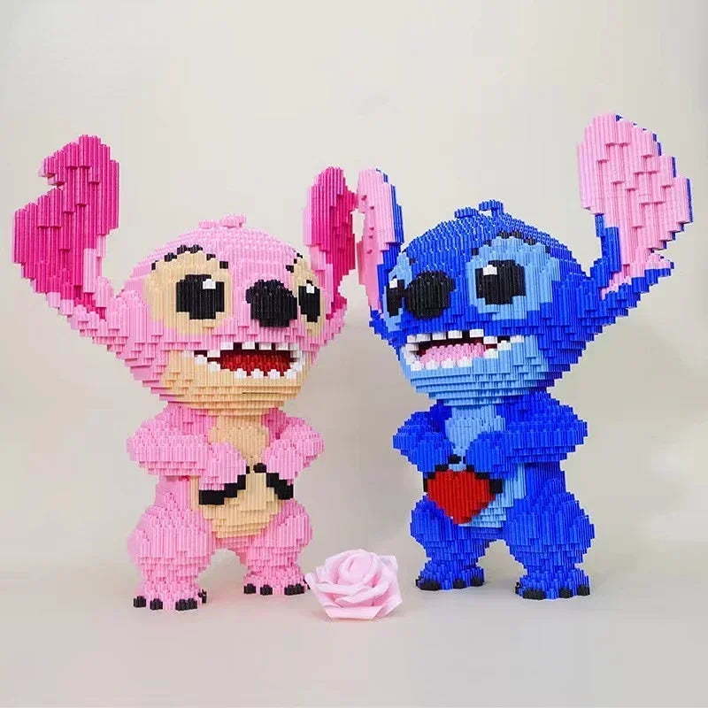 Grote Stitch Bouwset – 33cm Bouwfiguur Compatibel met Lego (6+)