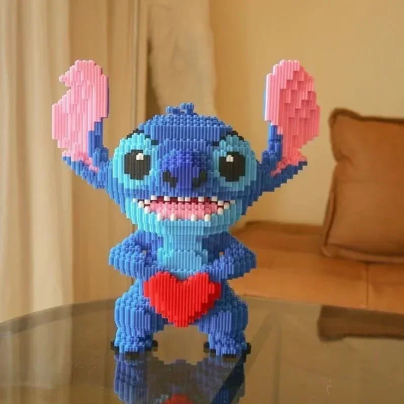 Grote Stitch Bouwset – 33cm Bouwfiguur Compatibel met Lego (6+)