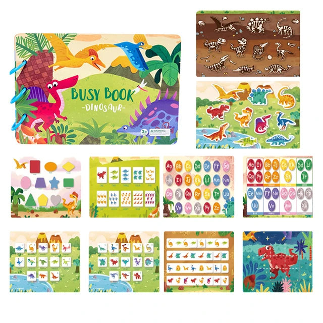 Montessori Drukke Boek – Mijn Eerste Activiteitenboek (3-6 Jaar)
