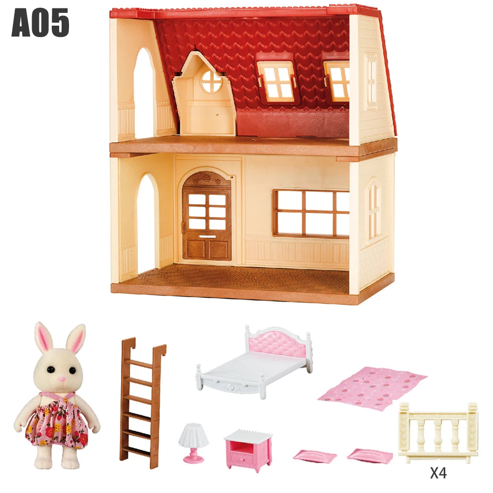 1:12 Miniatuur Bosfamiliehuis – Simulatie Keuken Poppenhuis 14+