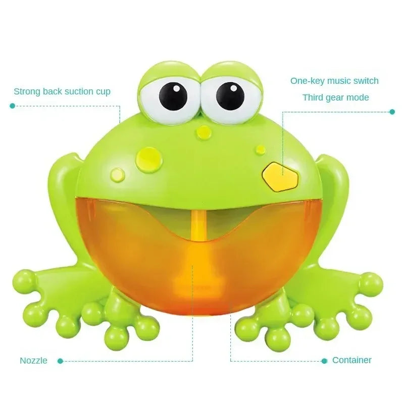 Bubble Machine Badspeelgoed – Krab & Kikker voor Baby en Peuter
