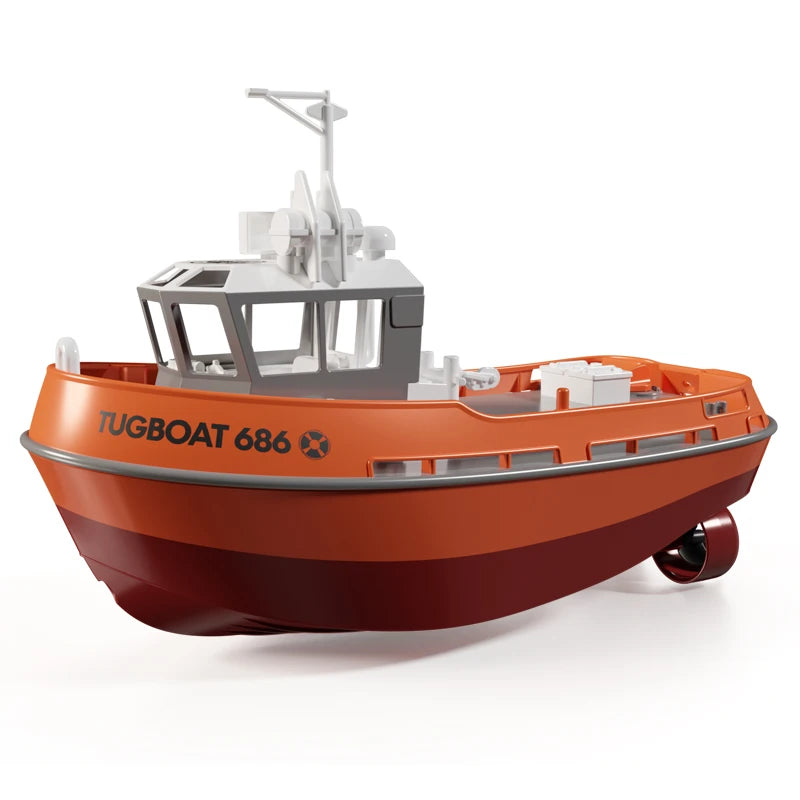 686 RC Sleepboot 1:72 – Draadloos bestuurbare boot met 2 motoren