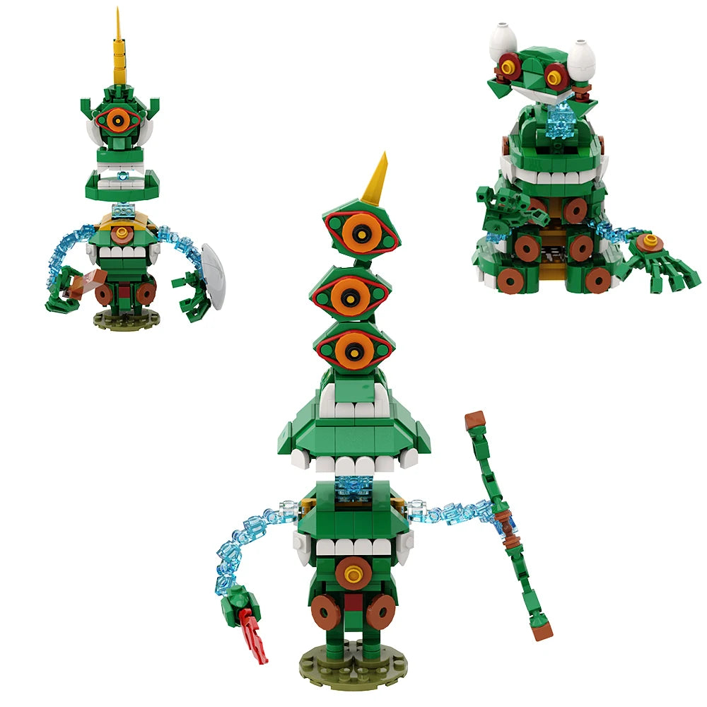 Gobricks MOC Zeldaing – Wild Breath Demon Bouwset (14+ Jaar)