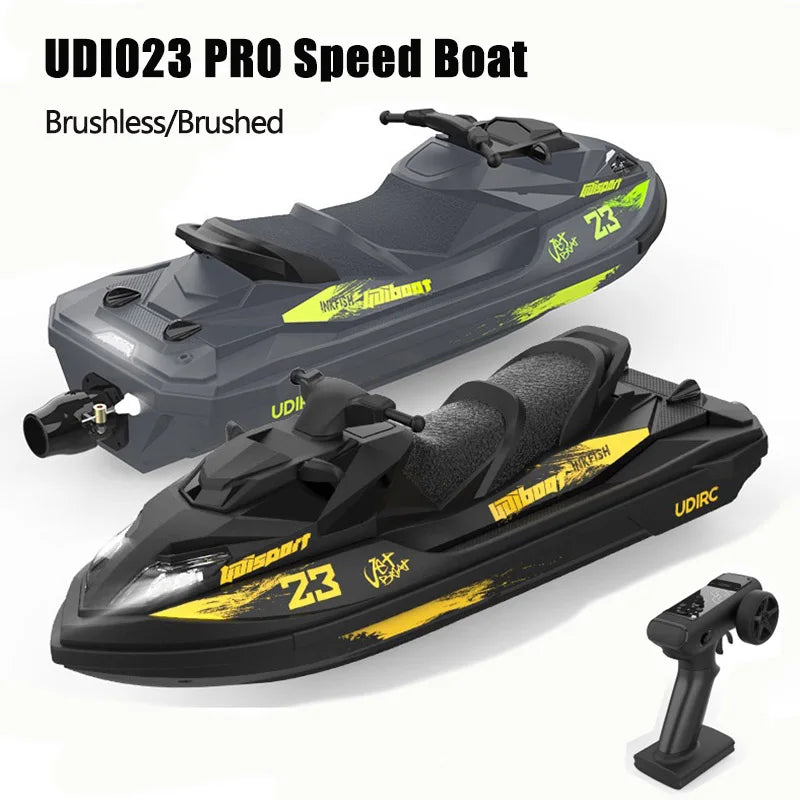 Speedboot met Jetspray & LED – 25 km/u RC Boot voor Kinderen