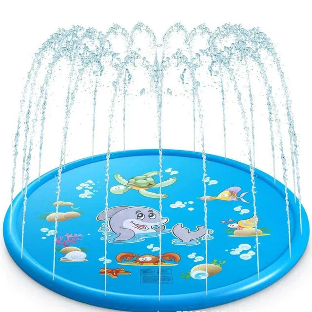 Opblaasbaar Kinderzwembad 100/170 cm – Cartoon Badje 0–9 Jaar