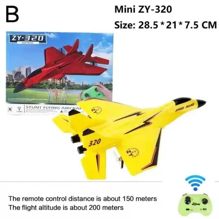 Mini RC Straaljager Su57 MiG29 – Voor Water & Land (2-kanaals)