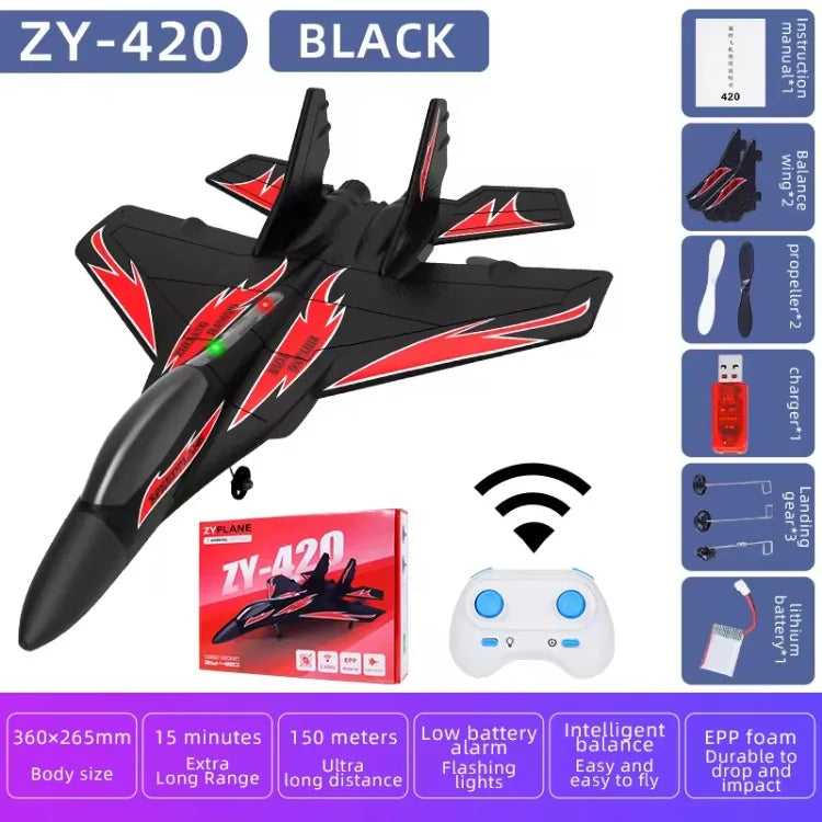Mini RC Straaljager Su57 MiG29 – Voor Water & Land (2-kanaals)