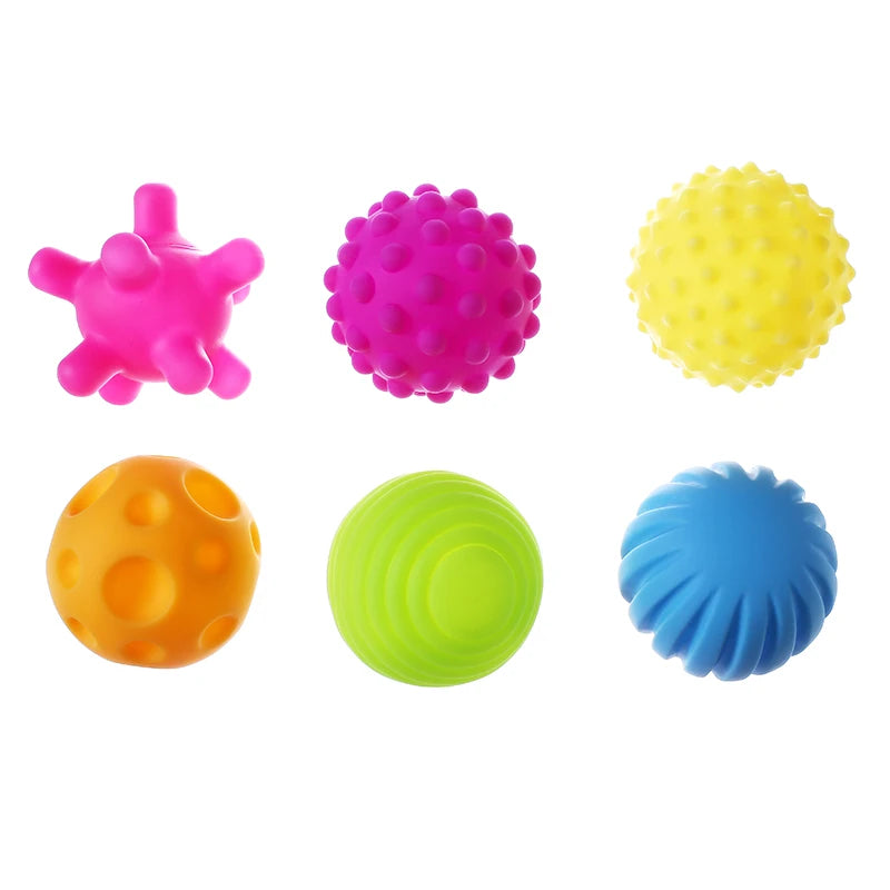 Zintuiglijke Babyballen – Zachte Silicone Speelballen – 3-12 Maanden