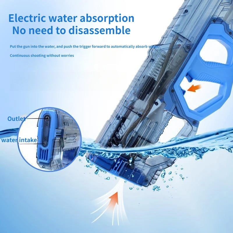 Elektrisch Waterpistool Kind – Krachtig Militair Design met Accu