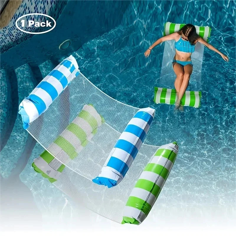 Opblaasbare Water Hangmat Kinderen – Opvouwbare Zwemligstoel 3+