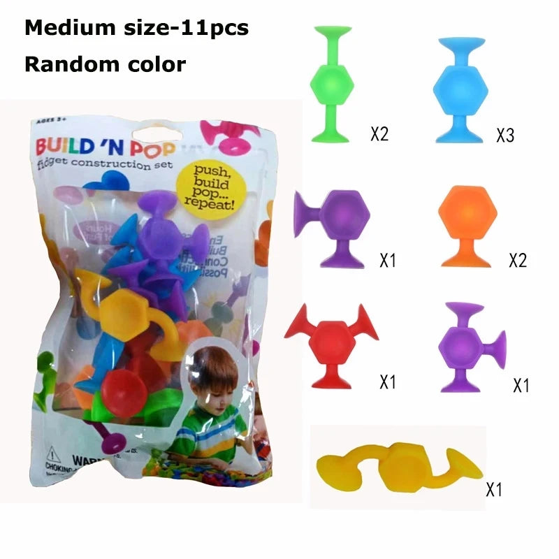 Baby Sucker Badspeelgoed – Zuignap Speelset voor Bad & Douchewand