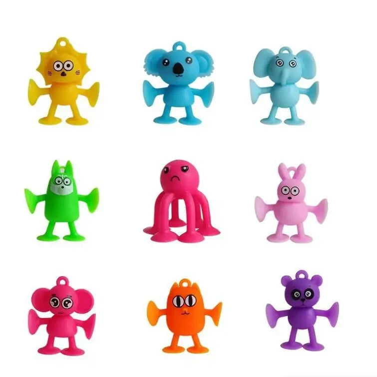Baby Sucker Badspeelgoed – Zuignap Speelset voor Bad & Douchewand