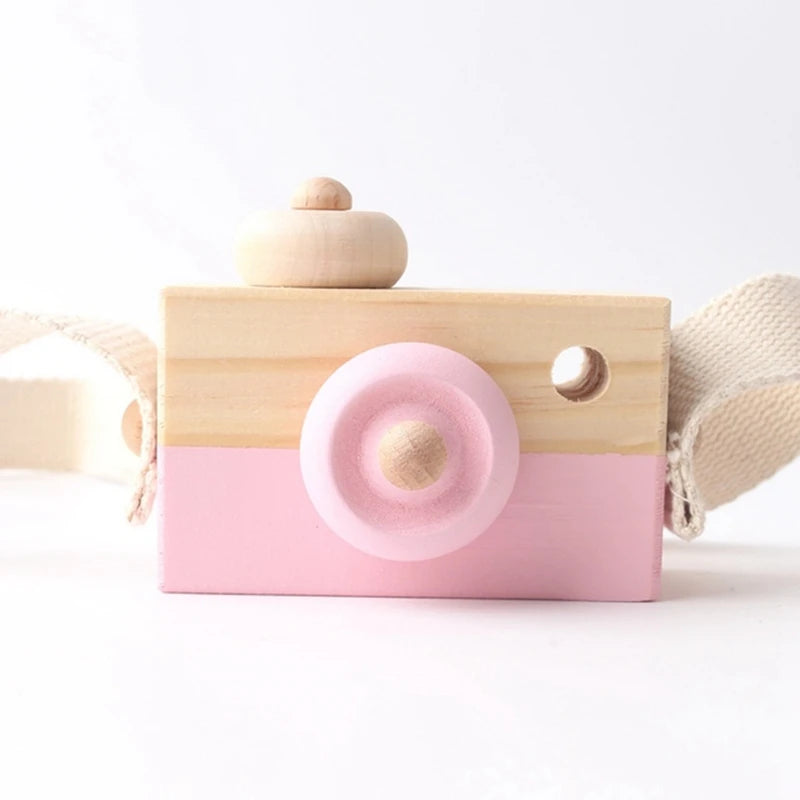 Houten Babycamera Speelgoed – Montessori Fantasiespel vanaf 3 Jaar