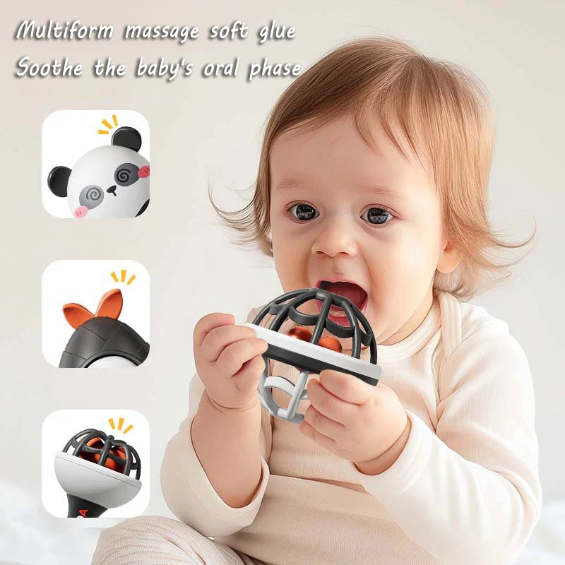 Babymuziekinstrumenten – Montessori Rammelaar & Zandhamer 3+