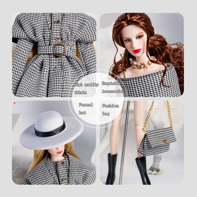 Supermodel Poppenkleertjes – Europees Outfitje voor 30cm Pop
