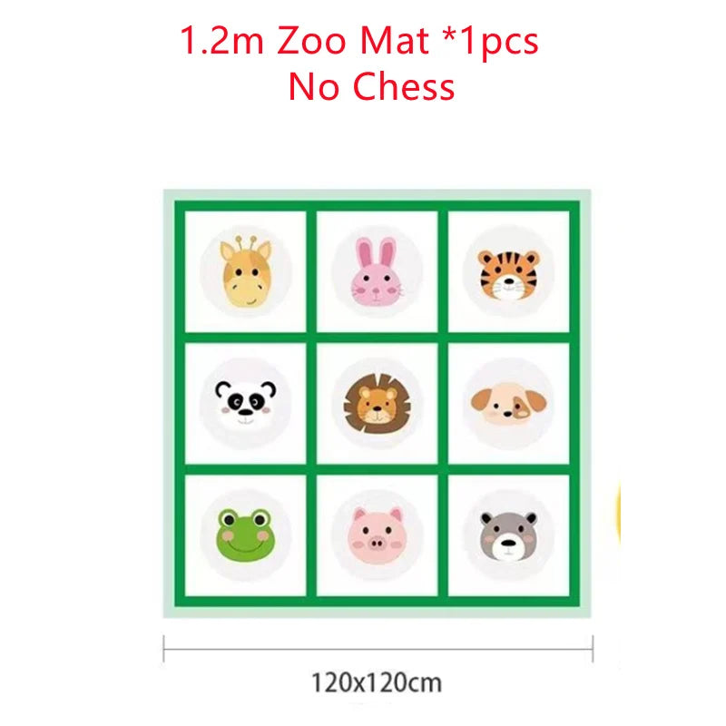 Buiten Tic Tac Toe Spel – Gobang XXL Teamspel voor Kinderen & Events