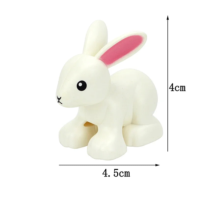 Dieren Bouwstenen Kind – 72x Grote Duplo Blokken Set (3+ Jaar)