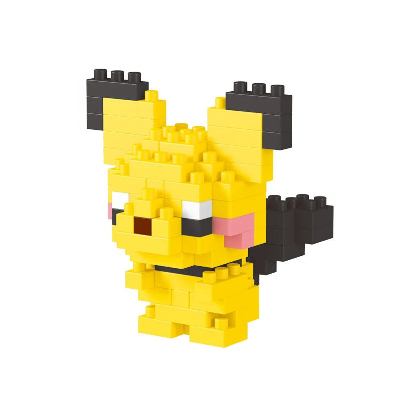 Pokemon Pikachu Bouwstenen – Mini Blokken Set Compatibel met LEGO