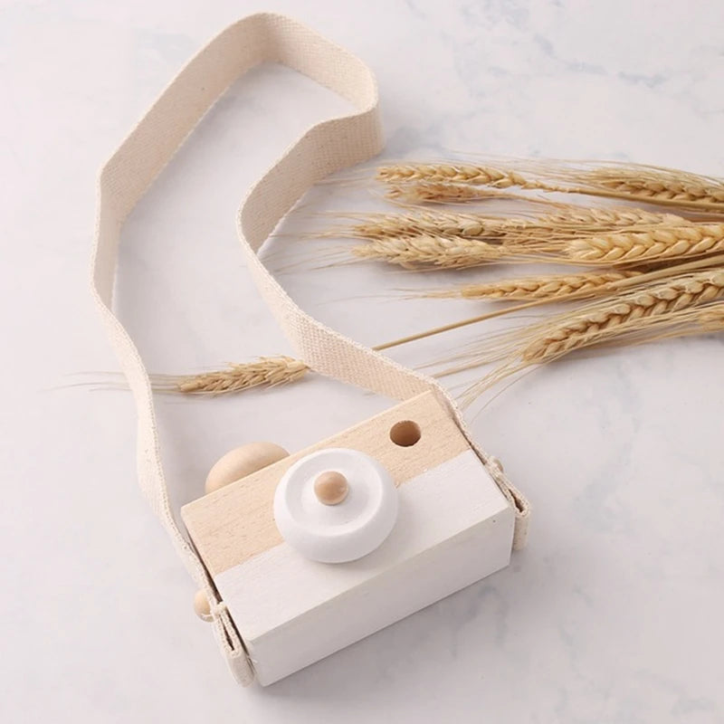 Houten Babycamera Speelgoed – Montessori Fantasiespel vanaf 3 Jaar