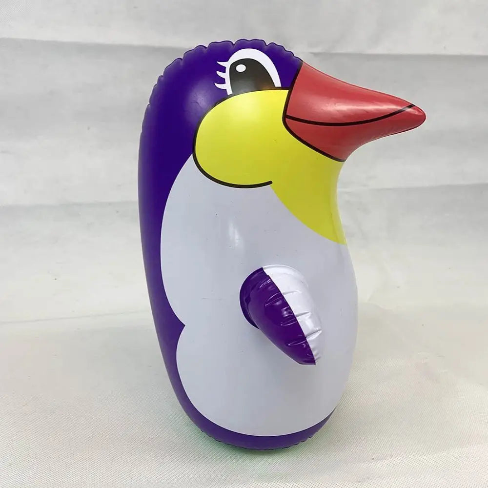 Opblaasbare Pinguïn Bokszak – Veerkrachtig Speelgoed voor Kinderen
